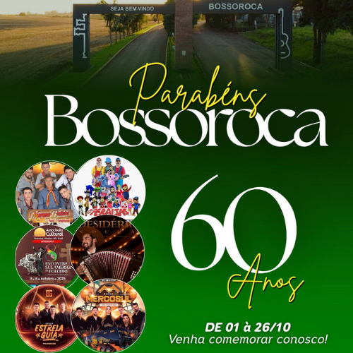 Bossoroca 60 anos